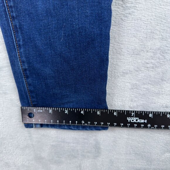 Old Navy Mid Rise Pop Icon Skinny Jeans Womens Size 10 Long Medium Wash Blue - Picture 9 of 11